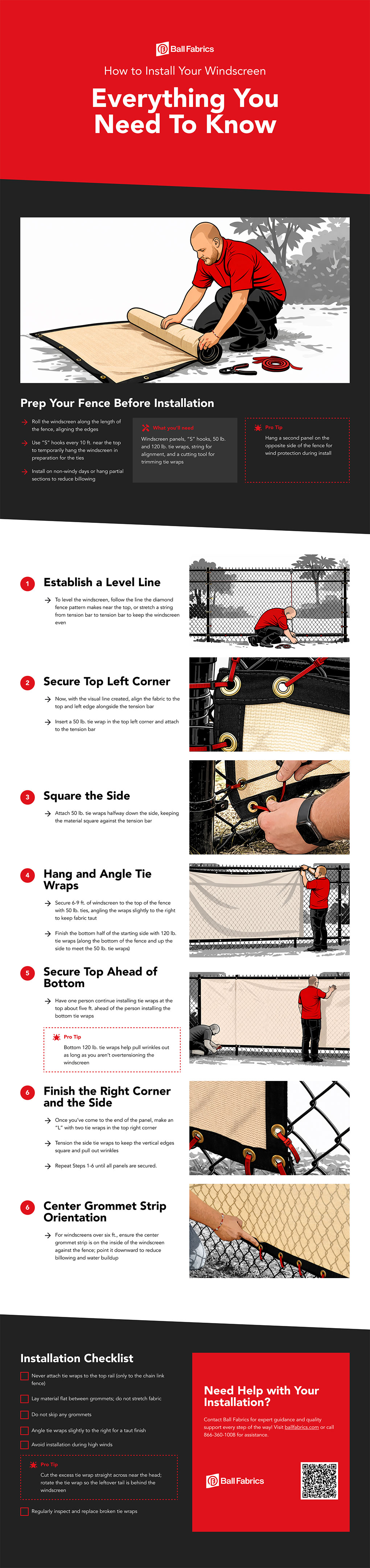 How to Install Your Windscreen Infographics